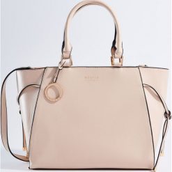 Torebki klasyczne damskie: Torebka typu city bag – Kremowy