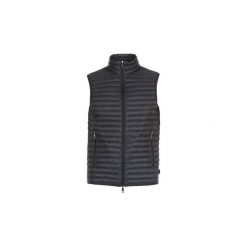 Kurtki pikowane Emporio Armani ZEFRAW. Czarne kurtki męskie Emporio Armani, m, bez wzorów, bez kaptura. Za 703,20 zł.
