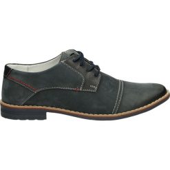 Derby męskie: Półbuty męskie - 472 BLU W16