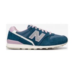 New Balance 996 Tenisówki Niebieski. Niebieskie trampki i tenisówki damskie New Balance, bez wzorów, ze skóry, bez zapięcia. Za 430,95 zł.
