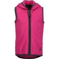 Blue Seven - Bezrękawnik dziecięcy 92-128 cm. Czerwone kurtki dziewczęce Blue Seven, bez wzorów, z poliesteru, z kapturem. W wyprzedaży za 49,90 zł.