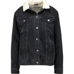 Kurtki damskie: Topshop Tall SEAM BORG Kurtka jeansowa black