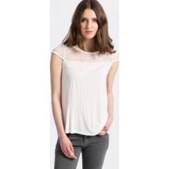Wrangler - Top. Szare topy damskie Wrangler, l, z dzianiny, z okrągłym kołnierzem. W wyprzedaży za 79,90 zł.