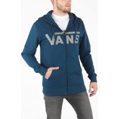 Vans Bluza Niebieski. Niebieskie bluzy męskie Vans, m, z nadrukiem, z bawełny, bez kołnierzyka, bez rękawów, bez kaptura. Za 274,95 zł.