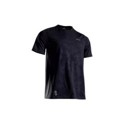 Koszulka tenisowa Dry 500 męska. Pomarańczowe koszulki męskie ARTENGO, m, bez wzorów, z elastanu, sportowe, z dekoltem na plecach, bez rękawów. Za 49,99 zł.
