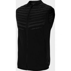 Bezrękawnik do biegania męski 4FPro. Szare kurtki sportowe męskie xl, bez wzorów, z dzianiny, bez kaptura, do biegania, primaloft. Za 299,99 zł.