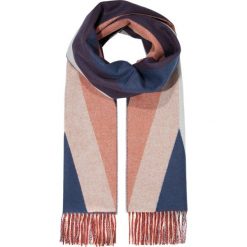Johnstons Cashmere Szal blue rosa. Różowe szaliki damskie marki Johnstons Cashmere, z wełny. Za 789,00 zł.