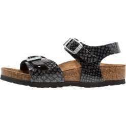 Birkenstock RIO Sandały black/silver. Czarne sandały chłopięce Birkenstock, z materiału. Za 189,00 zł.