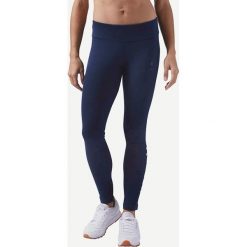 Reebok Classic Legginsy Niebieski. Niebieskie spodnie damskie Reebok Classic, m, z elastanu. Za 188,95 zł.