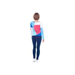 Sagitta Longsleeve (Colour). Różowe bluzki damskie OKUAKU, xl, bez wzorów, z bawełny, bez kołnierzyka, bez rękawów. Za 90,00 zł.