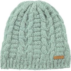 Barts - Czapka Anemone Beanie light celadon. Niebieskie czapki damskie marki Barts, na zimę, bez wzorów, z poliesteru. W wyprzedaży za 69,90 zł.