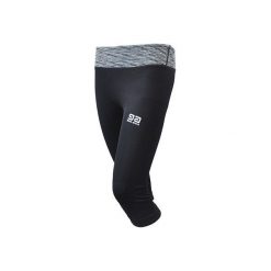 Bryczesy damskie: GATTA Spodnie Sport Leggins Black Melange r. L (0044651S42887)