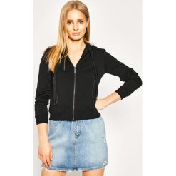 Bluza Armani Exchange 3HYM04 YJ95Z 1200. Czarne bluzy damskie Armani Exchange, s, bez wzorów, z bawełny, bez rękawów, bez kaptura. W wyprzedaży za 359,00 zł.