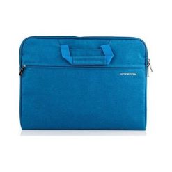 Torba MODECOM Highfill 13.3 cali Niebieski. Niebieskie torby na laptopa Modecom, bez wzorów, z materiału. Za 43,75 zł.
