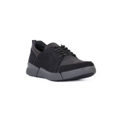 Buty Igi co GRIGIO SCURO. Szare trampki męskie marki Igi co, bez wzorów, bez zapięcia. Za 282,17 zł.