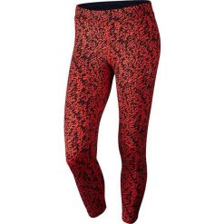Legginsy sportowe damskie: Nike Legginsy Pronto Essential Crop czerwony r. L (777168 696)