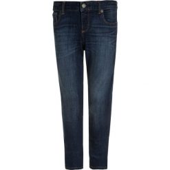 GAP Jeans Skinny Fit dark wash. Niebieskie jeansy dziewczęce marki GAP, z bawełny. Za 139,00 zł.