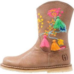 Buty zimowe damskie: Shoesme Kozaki taupe