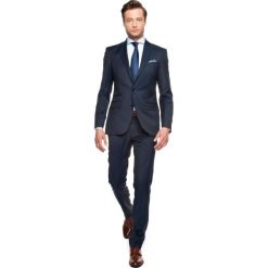 Garnitury: garnitur winston 311 granatowy slim fit