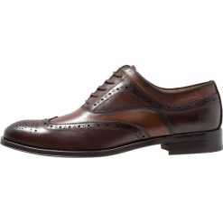 Brett & Sons Eleganckie buty natur tabac/cognac. Pomarańczowe buty wizytowe męskie marki Brett & Sons, ze skóry, na sznurówki. Za 589,00 zł.
