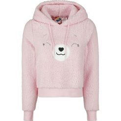Bluzy damskie: Troskliwe Misie Hurrabärchi Bluza z kapturem damska jasnoróżowy (Light Pink)