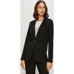 Armani Exchange - Marynarka. Czarne kamizelki damskie Armani Exchange, s, bez wzorów, z elastanu, bez kaptura. Za 929,90 zł.