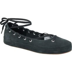 Czarne Sandały Converse All Star Rina Ox W 563506C. Czarne sandały damskie Converse, bez wzorów, z tworzywa sztucznego, retro, bez obcasa, bez zapięcia. W wyprzedaży za 289,00 zł.