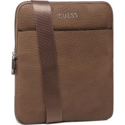 Saszetka GUESS - Dan Pu HMDANP P0224 MUD. Pomarańczowe torby męskie skórzane Guess, z aplikacjami, ze skóry ekologicznej, młodzieżowe. W wyprzedaży za 229,00 zł.