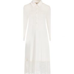 Koszula nocna TwinSet 192LL2CMM. Brązowe koszule nocne damskie Twinset, s, bez wzorów, z elastanu, bez kołnierzyka, bez rękawów. W wyprzedaży za 259,00 zł.