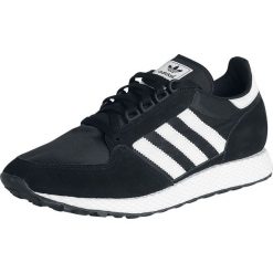 Adidas Forest Grove Buty sportowe czarny/biały. Białe buty sportowe męskie Adidas, z paskami. Za 199,90 zł.