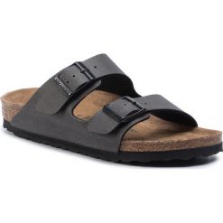 Klapki BIRKENSTOCK - Arizona Bs 1016627 Pull Up Anthracite. Szare klapki damskie Birkenstock, bez wzorów, ze skóry ekologicznej, bez obcasa. Za 289,00 zł.