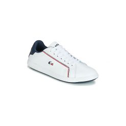 Buty Lacoste GRADUATE 119 2. Białe trampki i tenisówki damskie marki Lacoste, bez wzorów, bez zapięcia. Za 419,00 zł.