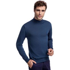 Sweter OTTAVIO SWNR000290. Pomarańczowe swetry męskie Giacomo Conti, na zimę, m, bez wzorów, z wełny. Za 249,00 zł.