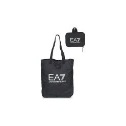 Torby shopper Emporio Armani EA7 TRAIN FOLDABLE U SHOPPING BAG - UNISEX SHOPPING BAG. Czarne torby damskie na zakupy marki Emporio Armani EA7, bez wzorów, bez dodatków. Za 239,00 zł.