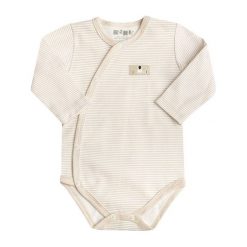 Nini Body Chłopięce 50 Beżowy. Brązowe body niemowlęce Nini, bez wzorów, bez rękawów. Za 33,00 zł.