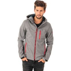 Kurtki sportowe męskie: ELBRUS Kurtka męska Softshell Raul Black Onyx Melange/outer Space/salsa r. XXL (92800085899)