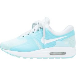 Nike Sportswear AIR MAX ESSENTIAL GS Zero Tenisówki i Trampki pure platinum/white/still blue. Niebieskie trampki chłopięce Nike Sportswear, z gumy. W wyprzedaży za 307,30 zł.
