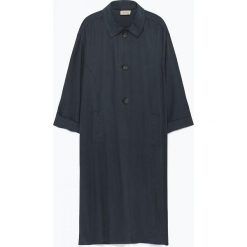 Płaszcz "Nalastate" w kolorze granatowym. Niebieskie płaszcze damskie American Vintage, s, bez wzorów. W wyprzedaży za 365,95 zł.