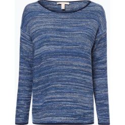 Esprit Casual - Sweter damski, niebieski. Niebieskie swetry damskie marki Esprit Casual, xs, bez wzorów, z bawełny, casualowe, bez rękawów, bez kaptura. Za 129,95 zł.