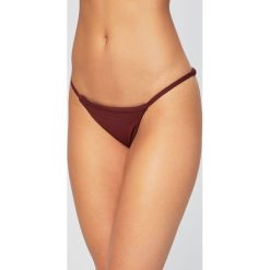 Seafolly - Figi kąpielowe Active. Czarne stroje kąpielowe damskie Seafolly, z elastanu. W wyprzedaży za 99,90 zł.