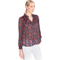 Scotch & Soda Bluzka Niebieski Czerwony. Czerwone bluzki damskie Scotch & Soda, m, w kratkę, z poliesteru, bez kołnierzyka, bez rękawów. Za 430,95 zł.