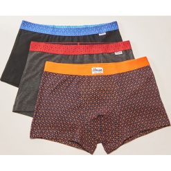 3 pack bokserek - Wielobarwn. Brązowe bokserki męskie House. Za 59,99 zł.