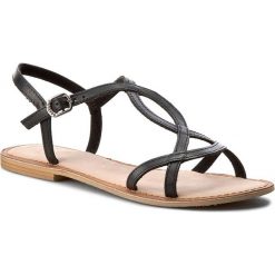 Sandały GIOSEPPO - Silva 32403-02 Black. Czarne klapki damskie Gioseppo, bez wzorów, ze skóry, bez obcasa, na obcasie. Za 159,00 zł.