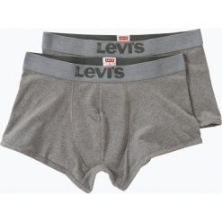 Levi's - Obcisłe bokserki męskie pakowane po 2 szt., szary. Szare bokserki męskie Levi's®, bez wzorów, z bawełny. Za 89,95 zł.