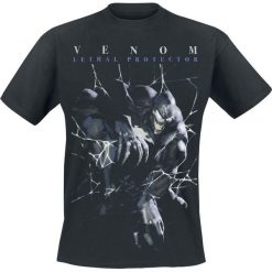Venom (Marvel) Meshed Protector T-Shirt czarny. Czarne t-shirty męskie marki Venom (Marvel), l, z nadrukiem, z okrągłym kołnierzem. Za 74,90 zł.