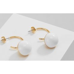 Kolczyki damskie: Whistles SPHERE HOOP EARRING Kolczyki goldcoloured