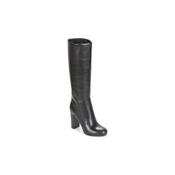 Kozaki MICHAEL Michael Kors JANICE BOOT. Czarne kozaki damskie MICHAEL Michael Kors, bez obcasa, bez zapięcia. W wyprzedaży za 1007,30 zł.
