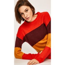 Answear - Sweter. Szare swetry damskie ANSWEAR, s, bez wzorów, z elastanu, bez rękawów, bez kaptura. W wyprzedaży za 59,90 zł.