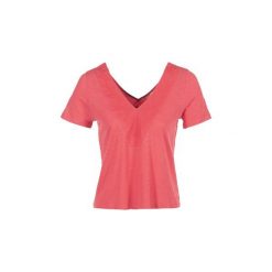 T-shirty z krótkim rękawem Roxy LITTLELIES. Różowe t-shirty damskie marki Roxy, s, bez wzorów, bez kołnierzyka. Za 159,20 zł.