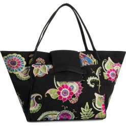 Torebka DESIGUAL - 19WAXAA8 3002. Czarne torebki klasyczne damskie Desigual, bez wzorów, ze skóry ekologicznej, bez dodatków. Za 349,00 zł.